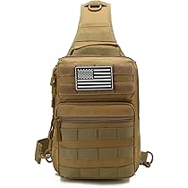 Amazon.com : SXJWISHES Tactical Sling Bag Small Military EDC